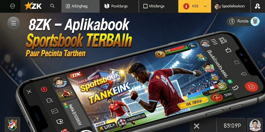 Gameplay menarik dan interaktif dari aplikasi Sportsbook 8ZK.