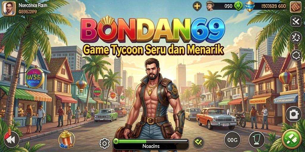 Tangkapan layar BONDAN69 menampilkan gameplay Tycoon yang menarik dan interaktif.