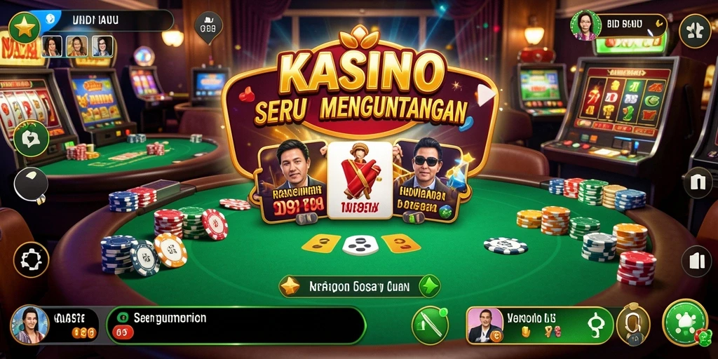Screenshot gameplay ID098 menampilkan keseruan permainan Kasino yang mendebarkan.