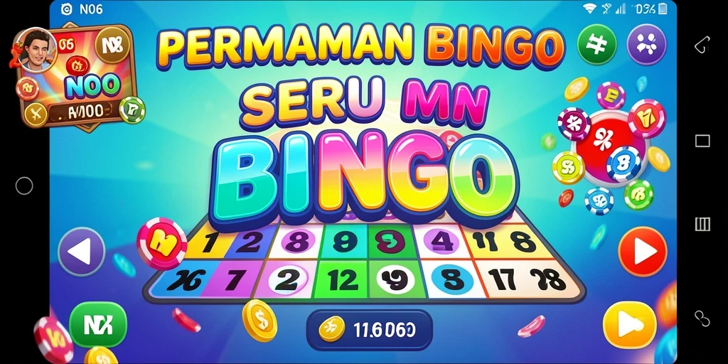Tampilan gameplay Bingo yang menyenangkan dan interaktif.