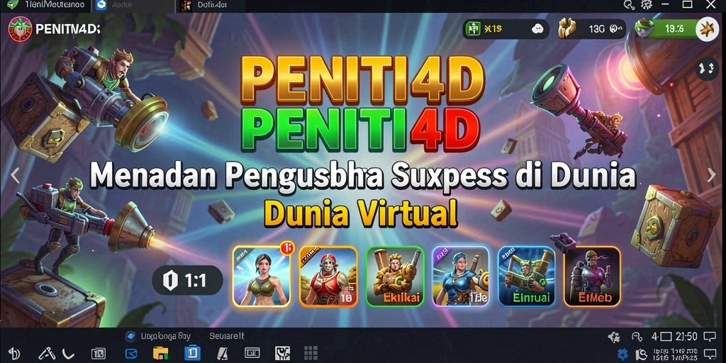 Gameplay PENITI4D yang menarik dan penuh tantangan.
