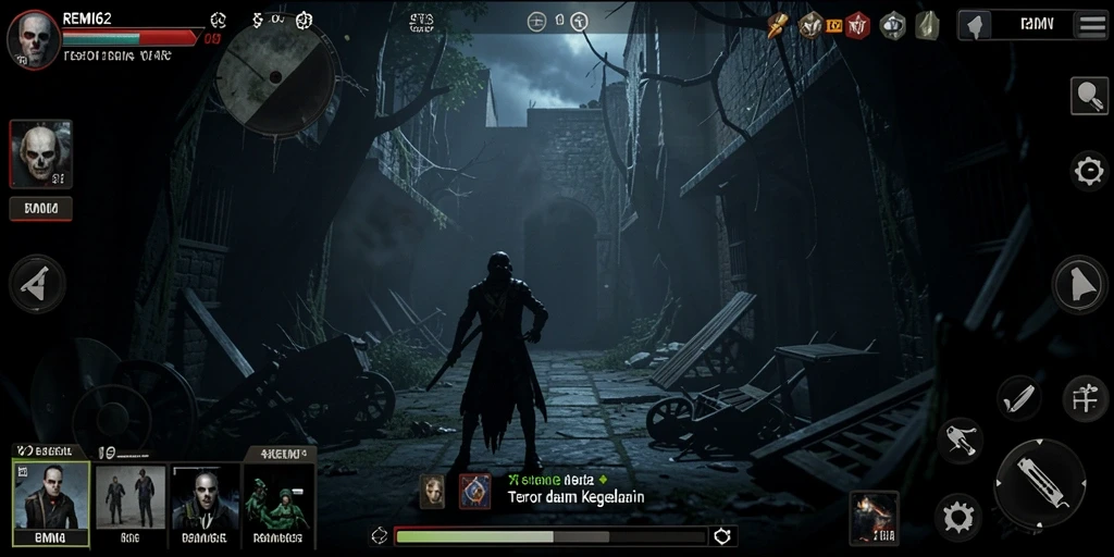 Gameplay REMI62 yang mencekam dan penuh teror.