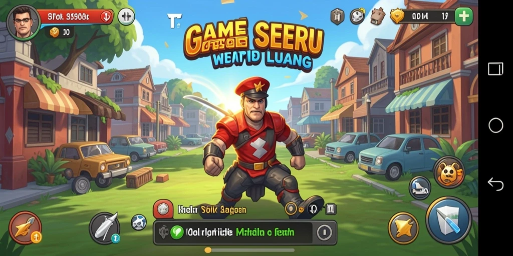 Tampilan menarik dari gameplay Idle T6 yang menghibur.