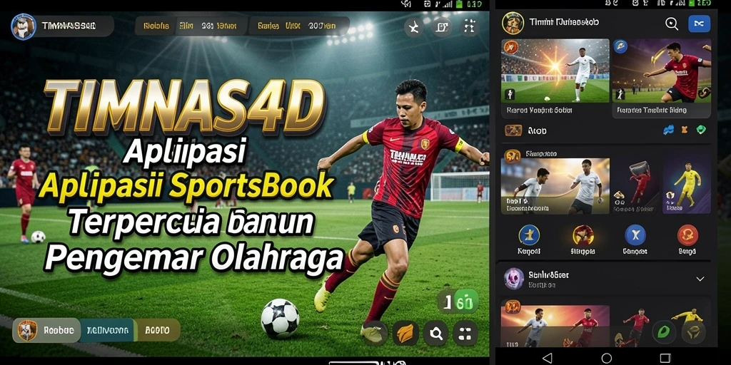 Tampilan menarik dari gameplay taruhan Sportsbook TIMNAS4D.